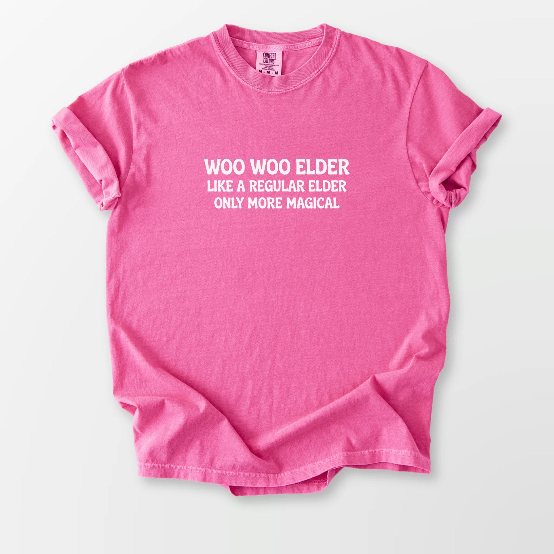 Woo Woo Elder Comfort Tee Crunchberry T-Shirt
