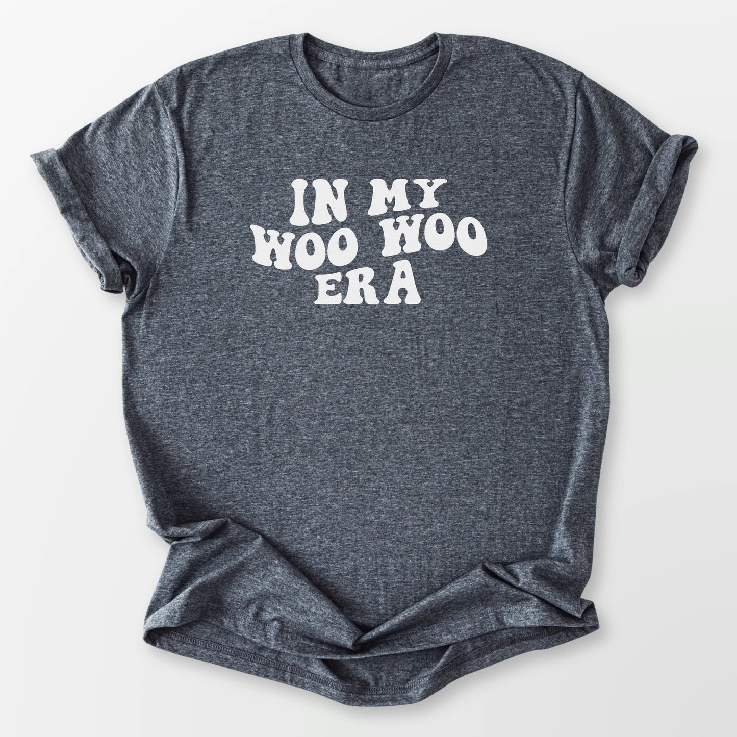 Woo Woo Era Tee Dark Heather Grey T-Shirt