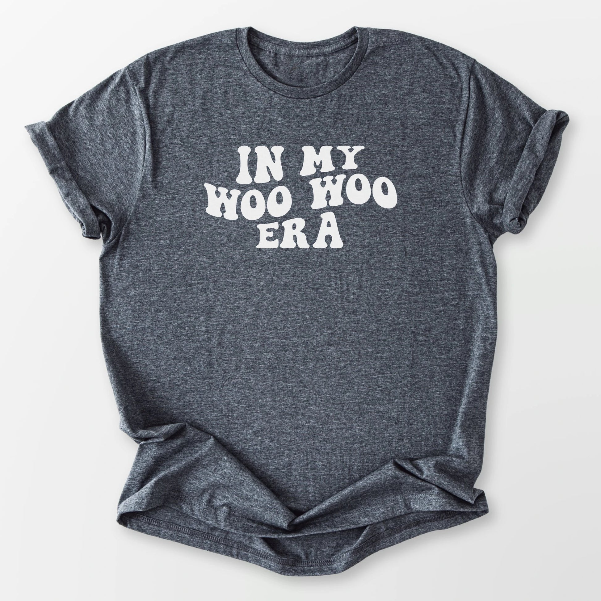 Woo Woo Era Tee Dark Heather Grey T-Shirt