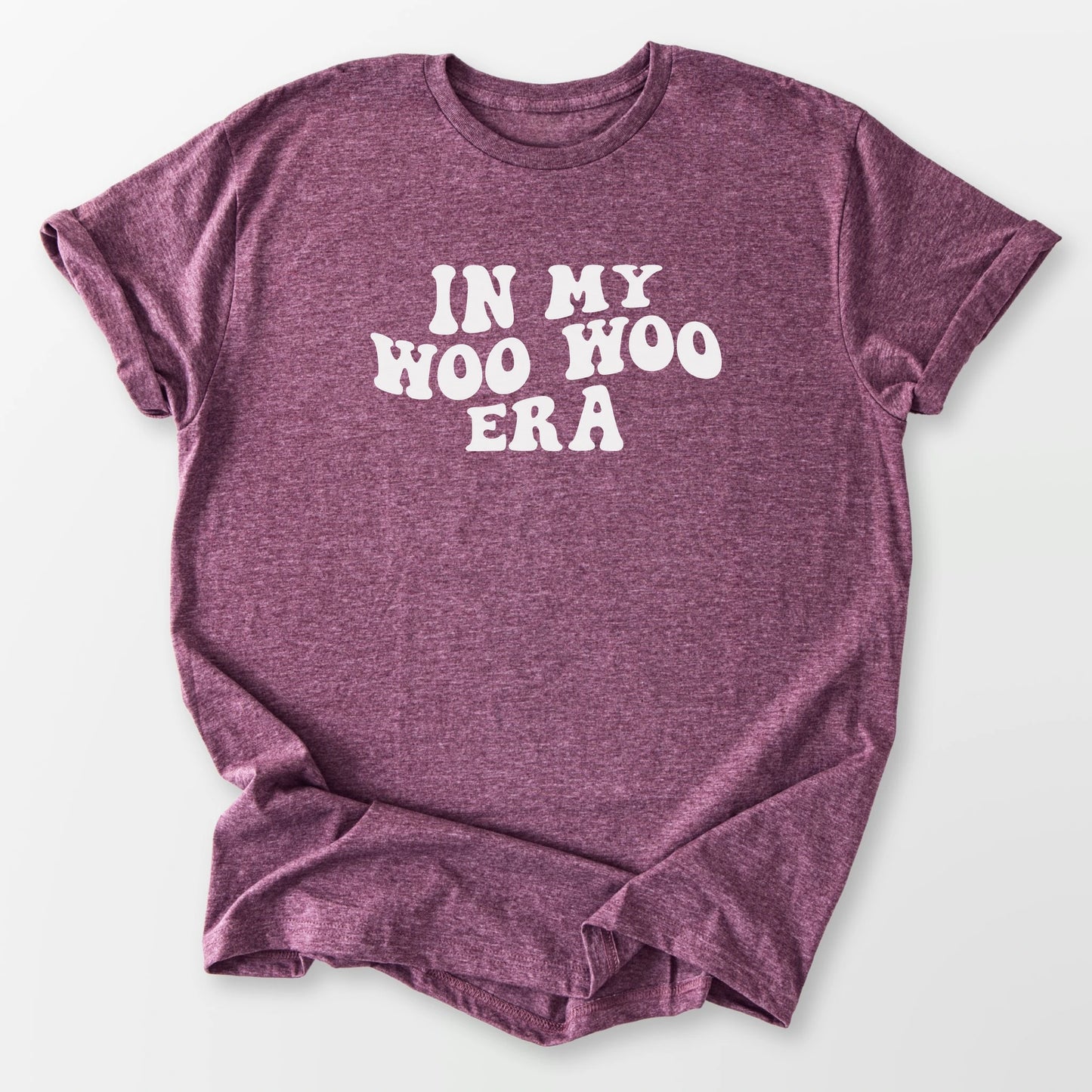 Woo Woo Era Tee Heather Maroon T-Shirt