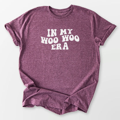 Woo Woo Era Tee Heather Maroon T-Shirt