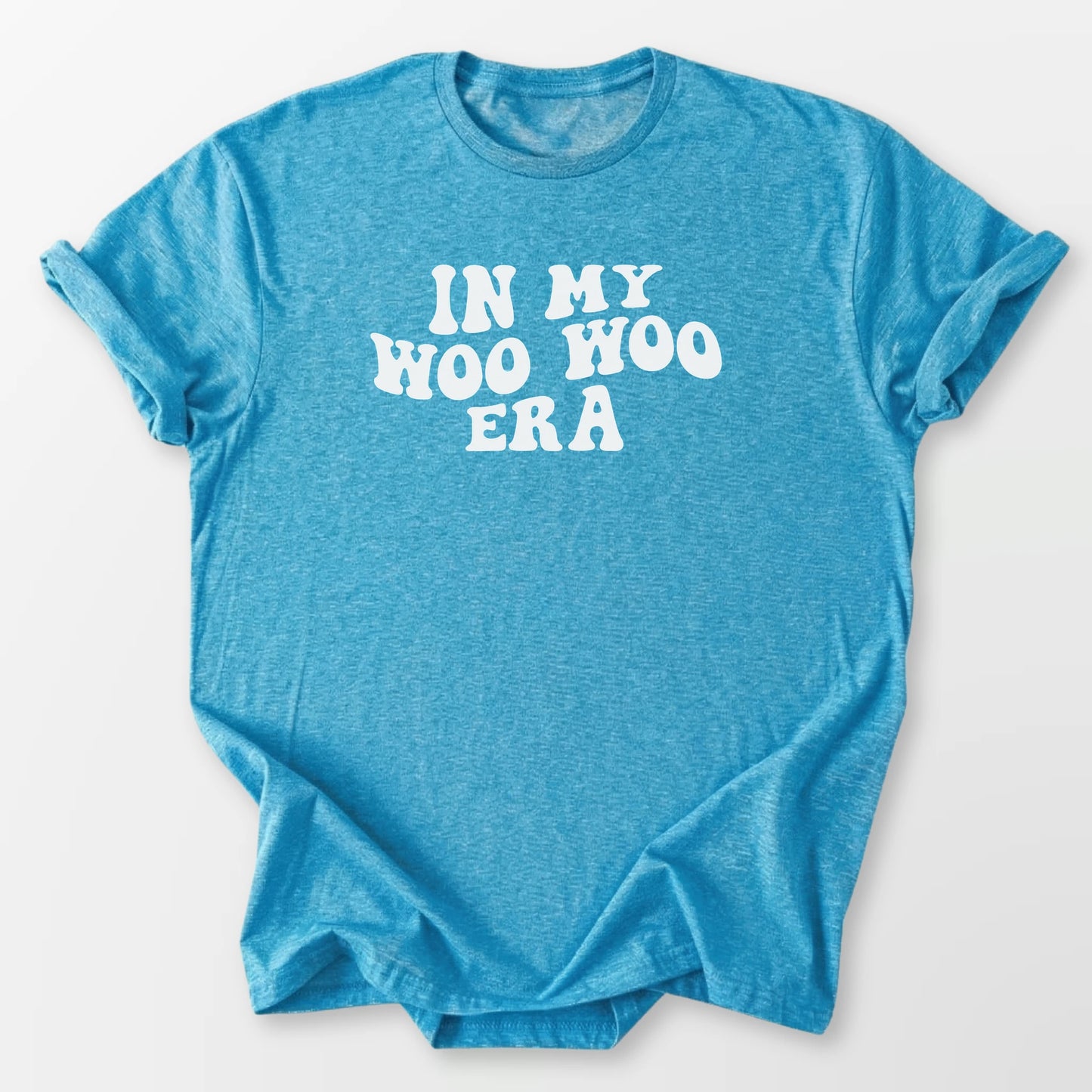 Woo Woo Era Tee Heather Sapphire T-Shirt