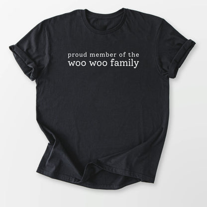 Woo Woo Family Tee Black T-Shirt