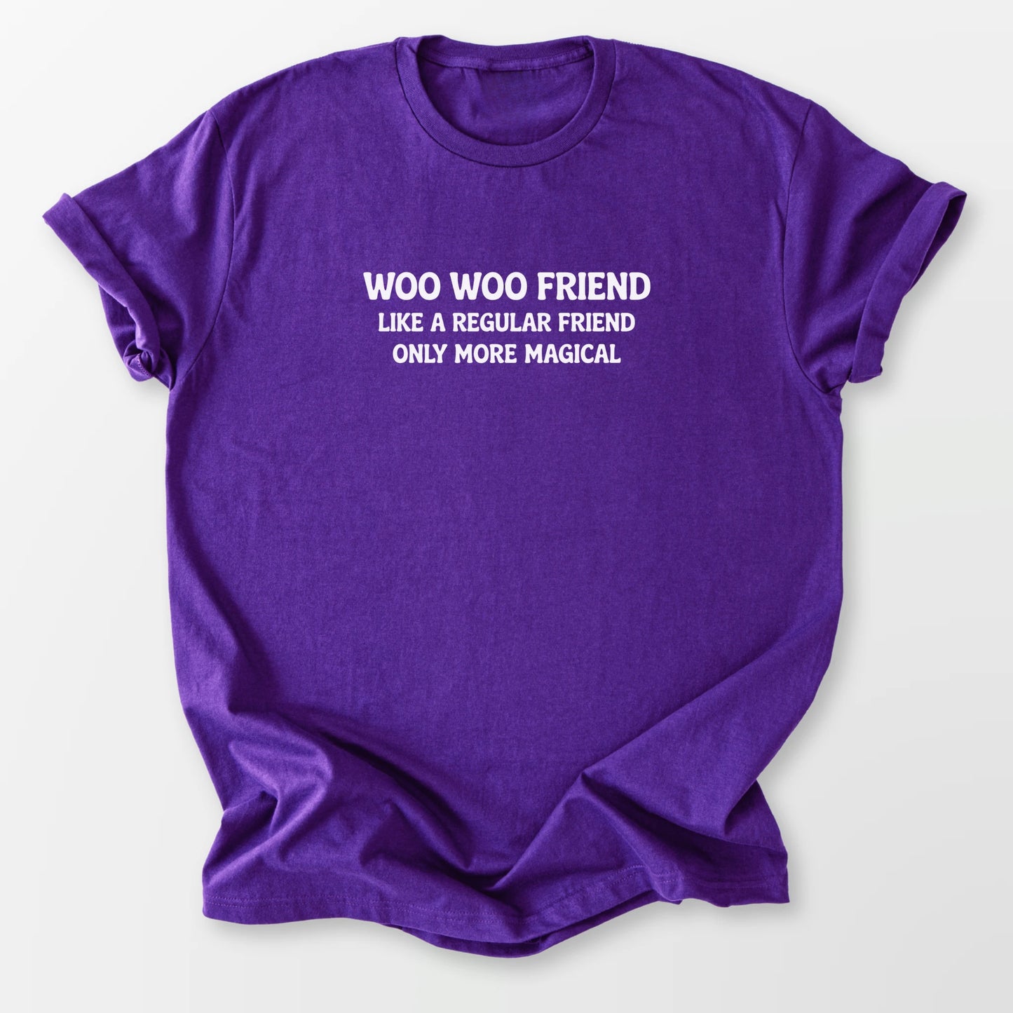 Woo Woo Friend Tee Purple T-Shirt