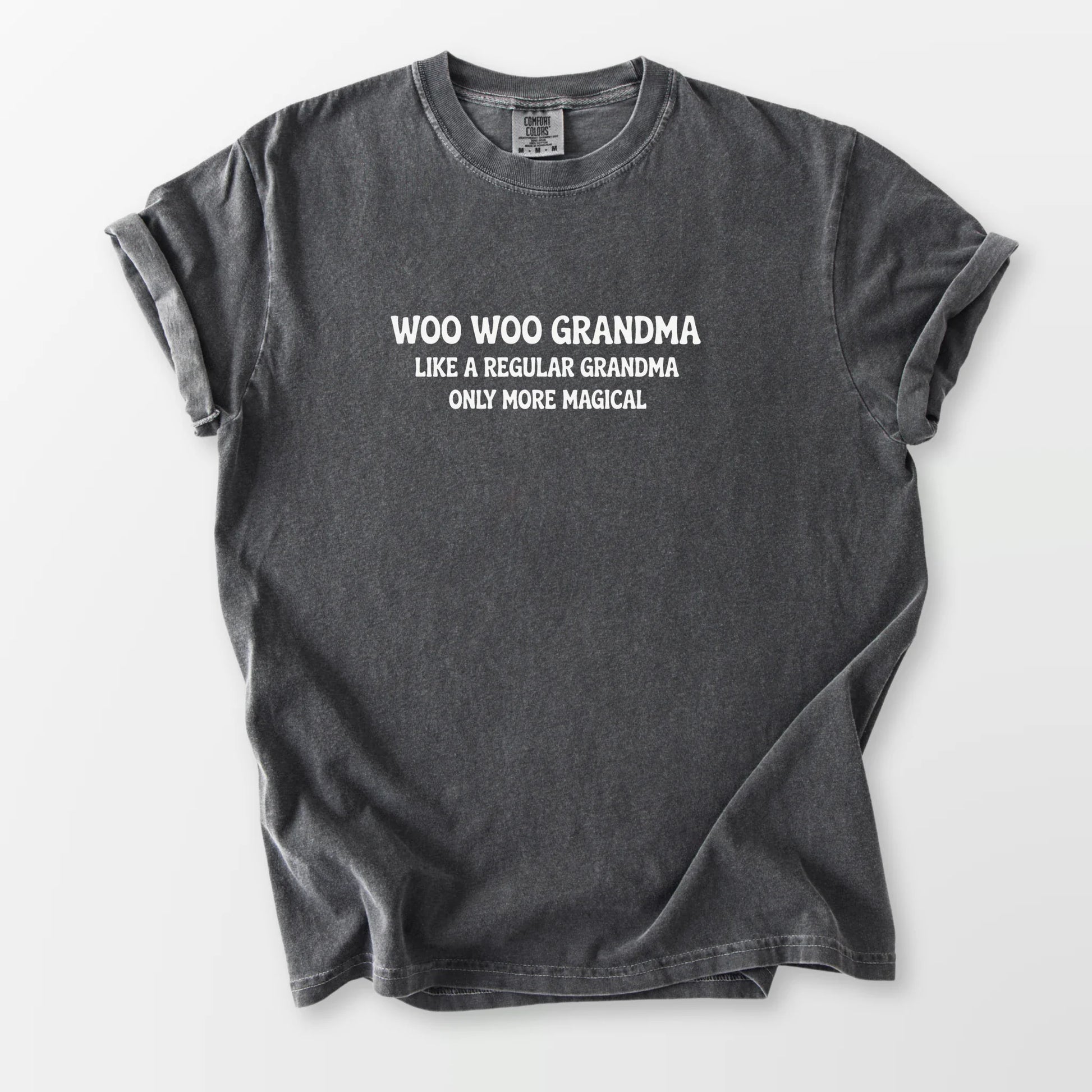 Woo Woo Grandma Comfort Tee Pepper T-Shirt