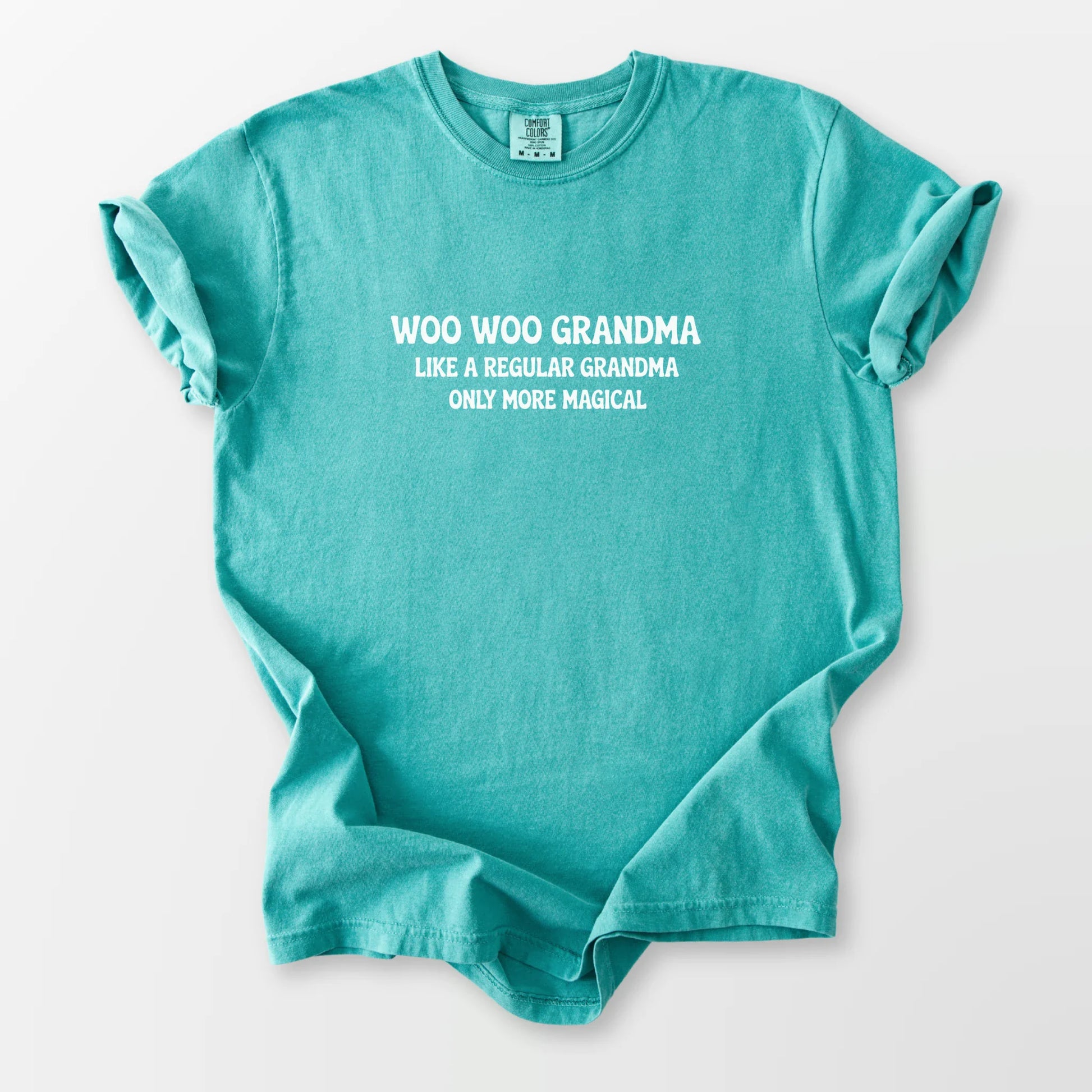 Woo Woo Grandma Comfort Tee Seafoam T-Shirt