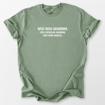 Woo Woo Grandma Tee Sage T-Shirt