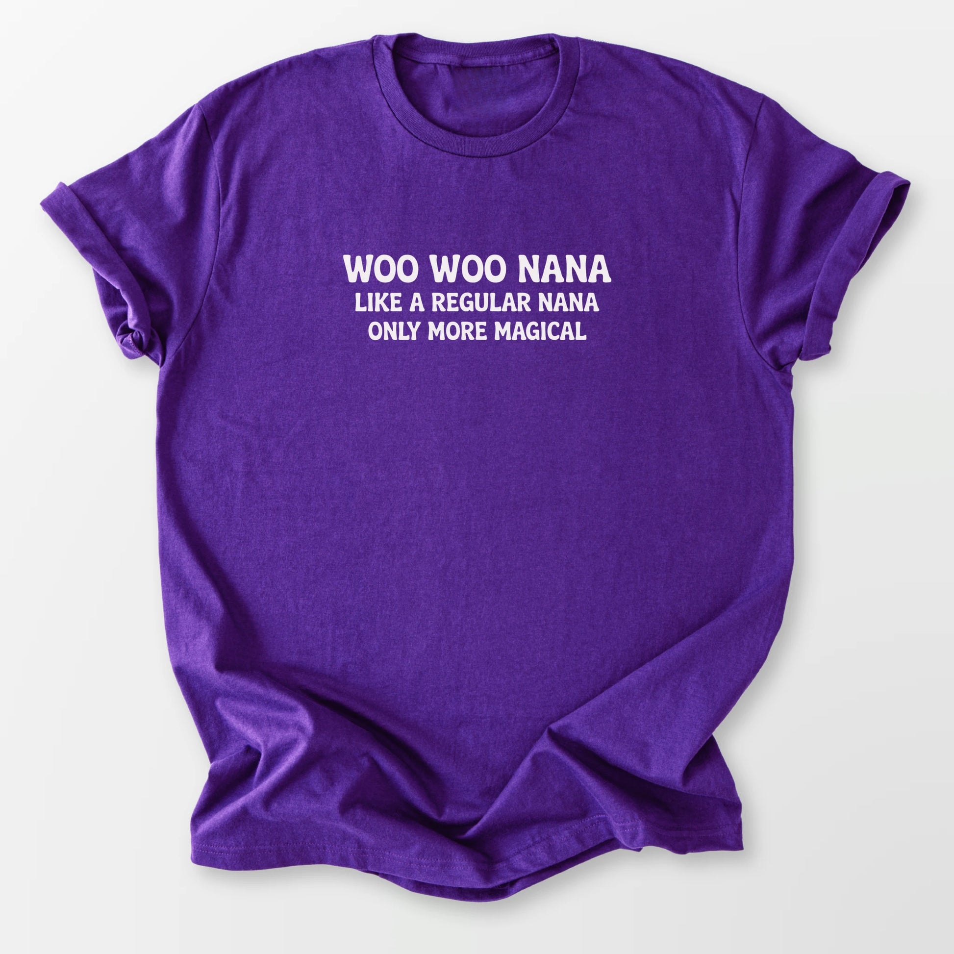 Woo Woo Nana Tee Purple T-Shirt