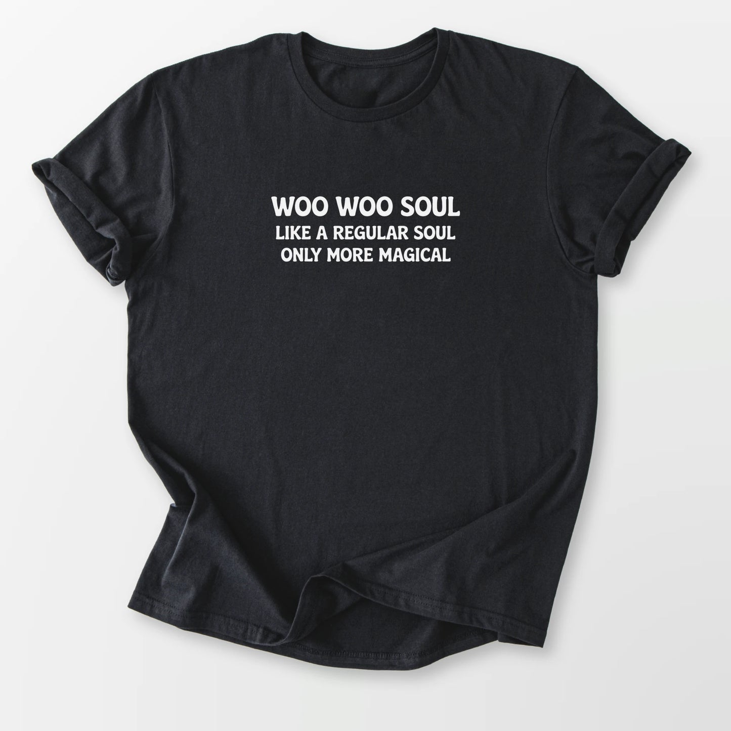 Woo Woo Soul Tee Black T-Shirt