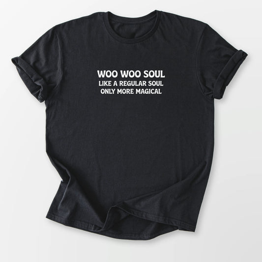 Woo Woo Soul Tee Black T-Shirt