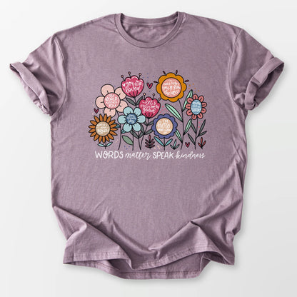 Words Matter Tee Paragon T-Shirt