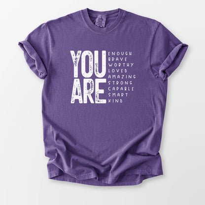 You Are So Much Comfort Tee Grape T-Shirt