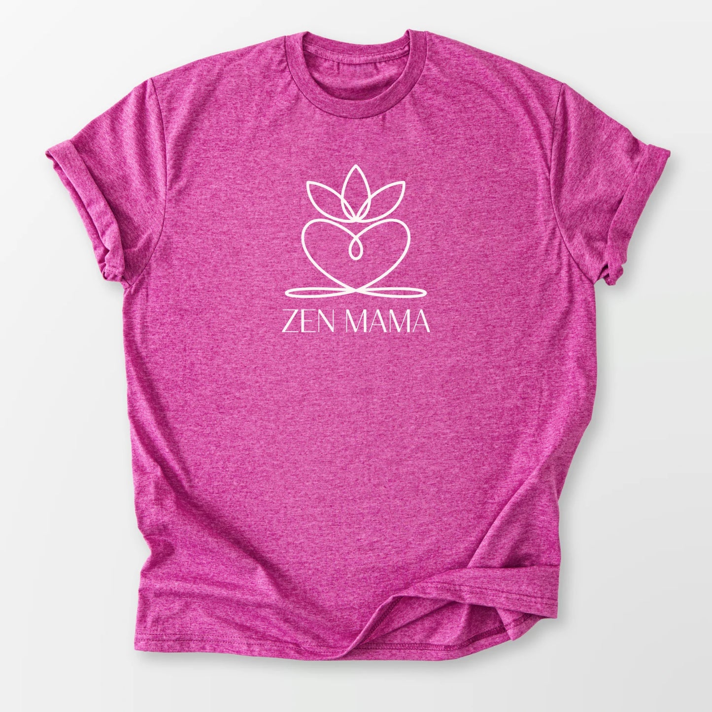 Zen Mama Tee Heather Berry T-Shirt